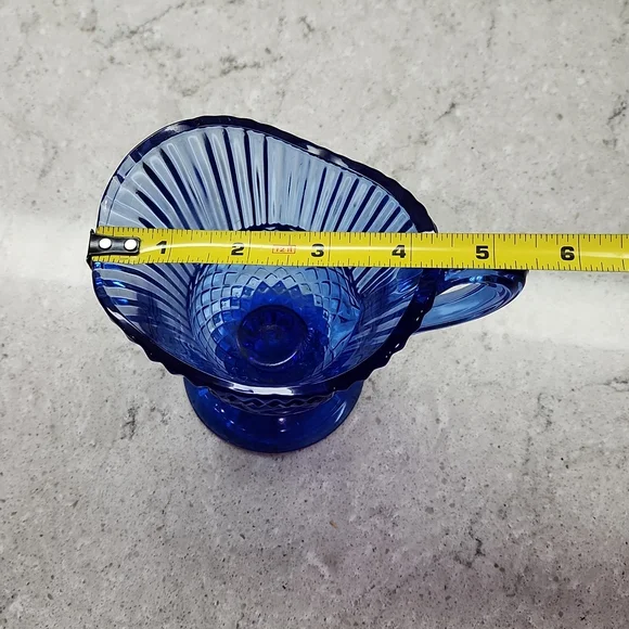 Vintage AVON Cobalt Blue Pitcher Old Mount Vernon - Picture 3 of 12